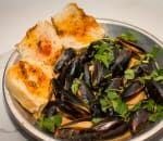 Miso Sake Mussels