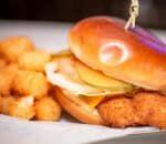 Fried Fish Burger